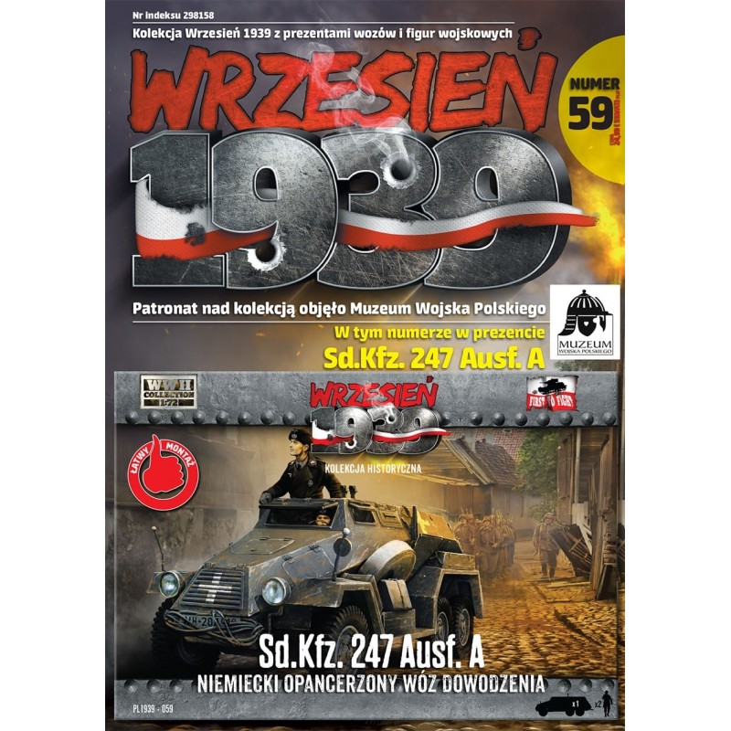 Maquette tank 172, Sd.Kfz. 247 Ausf. A, maquettes First to Fight, 9788364186639