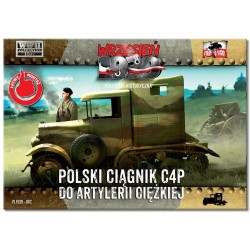 Maquette camion 1/72, C4P Polish Heavy Artillery Tractor, maquettes First to Fight, 9788364186660