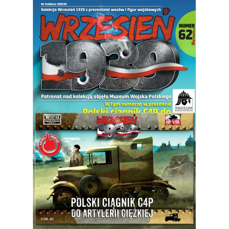 Maquette camion 1/72, C4P Polish Heavy Artillery Tractor, maquettes First to Fight, 9788364186660