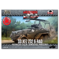 Maquette tank 172, Sd.Kfz.232 6-Rad – German Heavy Armoured Car, maquettes First to Fight, 9788364186738