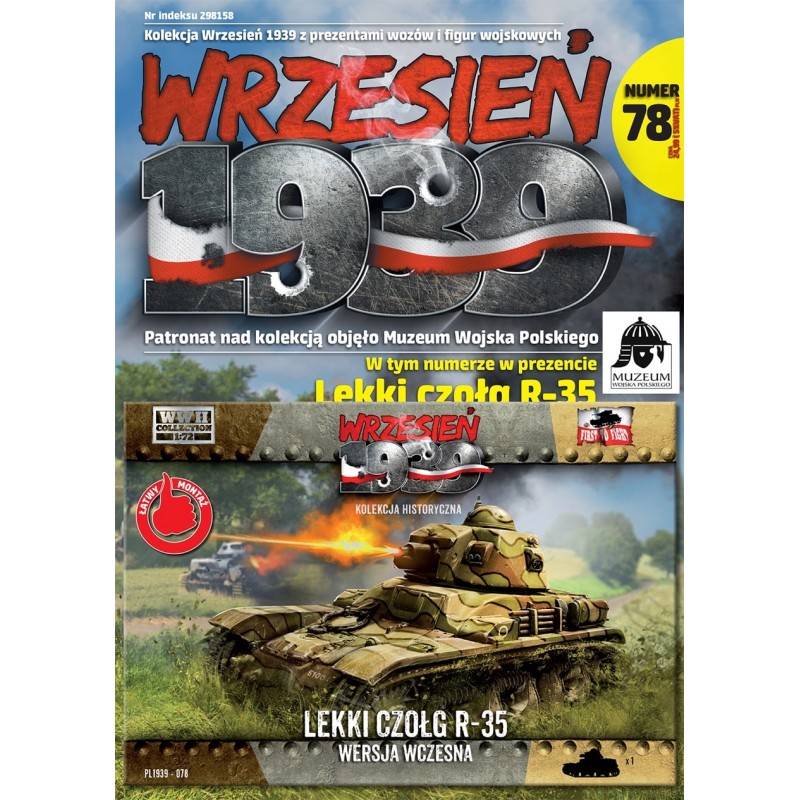 Maquette tank 1/72, R 35, maquettes First to Fight, 9788364186837