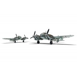 Maquette d Avion 1/72 Airfix, MESSERSCHMITT Me410A-1/U2 & U4, 5063129000905