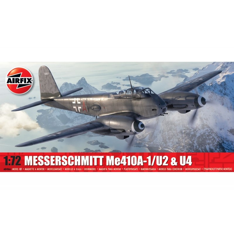 Maquette d Avion 1/72 Airfix, MESSERSCHMITT Me410A-1/U2 & U4, 5063129000905