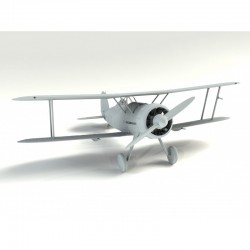 Maquette Avion ICM 1/32, Gloster Gladiator Mk.I avec pilotes, déco tropique, 4823044406388