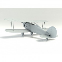 Maquette Avion ICM 1/32, Gloster Gladiator Mk.I avec pilotes, déco tropique, 4823044406388