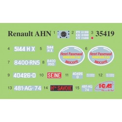 Maquette camion Renault, ICM , 1/35,  Renault AHN2, 4823044408788