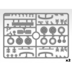 maquette camion WWII, ICM, G7107, marquage allemand,  avec soldats allemands, 4823044409662