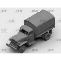 maquette camion WWII, ICM, G7107, marquage allemand,  avec soldats allemands, 4823044409662
