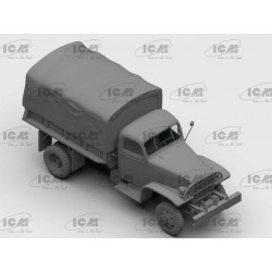 maquette camion WWII, ICM, G7107, marquage allemand,  avec soldats allemands, 4823044409662