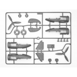 Maquette bombardier 1/48 ICM JU 88A 4 avec personnel au sol et torpille, 4823044409549
