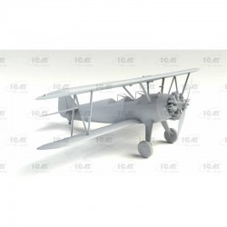 Maquette acion 132 ICM Stearman PT-13N2S-25 Kaydet, avion d'entrainement américain, 4823044406449
