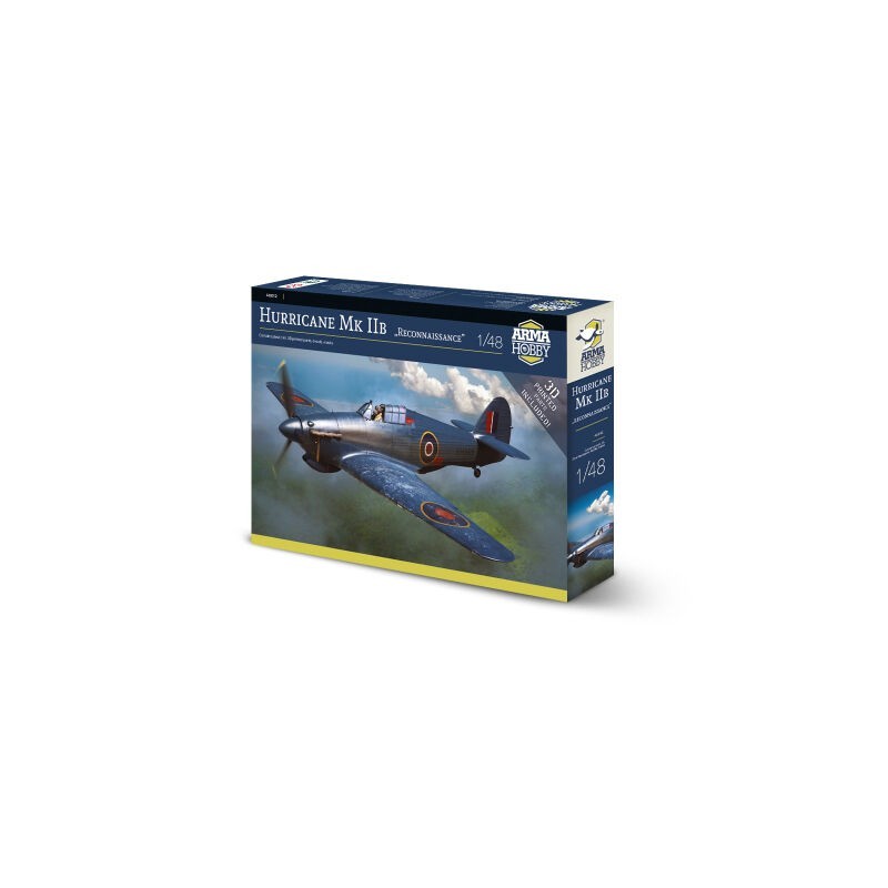 Maquette Arma Hobby, 40012 Hurricane Mk IIb Reconnaissance 1/48