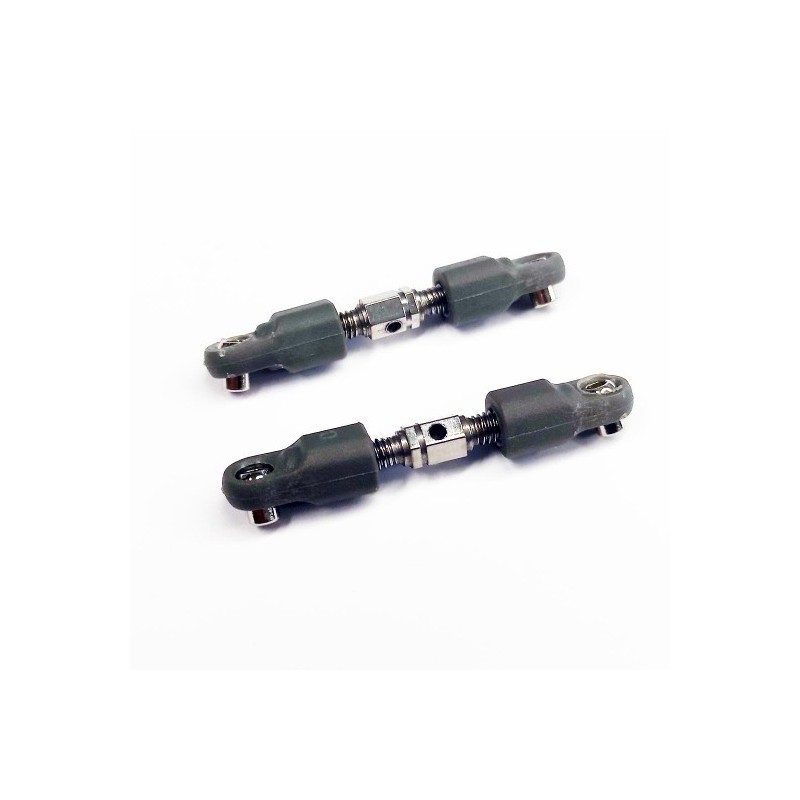 Pièce pour voiture RC électrique, biellettes de direction pour Eazy RC CHevrolet Colorado / MHD Pro Stinger / MJX 16208