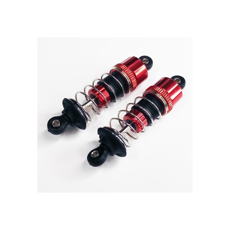 Pièce pour voiture RC électrique, paire amortisseurs pour Eazy RC CHevrolet Colorado / MHD Pro Stinger / MJX 16208