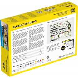Maquette voiture 1/24 Heller, Renault R5 Turbo, 3279510807172