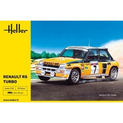 Maquette voiture 1/24 Heller, Renault R5 Turbo, 3279510807172