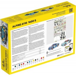 Maquette 1/24 Heller, Alpine A110 (1600), 3279510807455