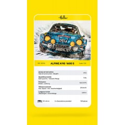 Maquette 1/24 Heller, Alpine A110 (1600), 3279510807455