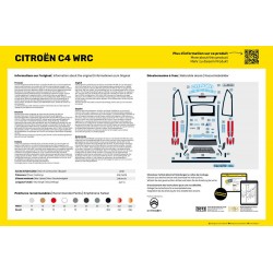 Maquette Heller 1/24, Citroen C4 WRC, 3279510807561