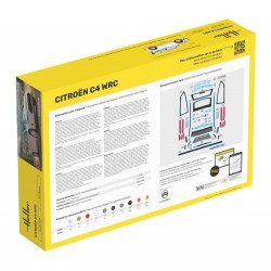 Maquette Heller 1/24, Citroen C4 WRC, 3279510807561