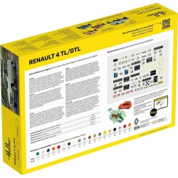 Heller Maquette Renault 4L au 1/24, 3279510807592