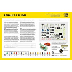 Heller Maquette Renault 4L au 1/24, 3279510807592