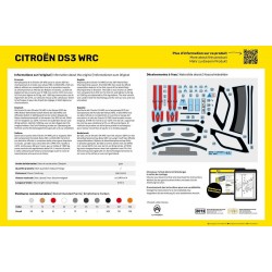 Maquette DS3 WRC au 1/24, Maquette Heller, 3279510807561