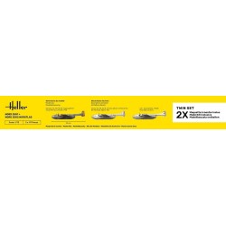 Maquette avion 1/72, Noratlas , Heller Twin Set Nord 2501 + Nord 2502 "Noratlas", 3279510853742