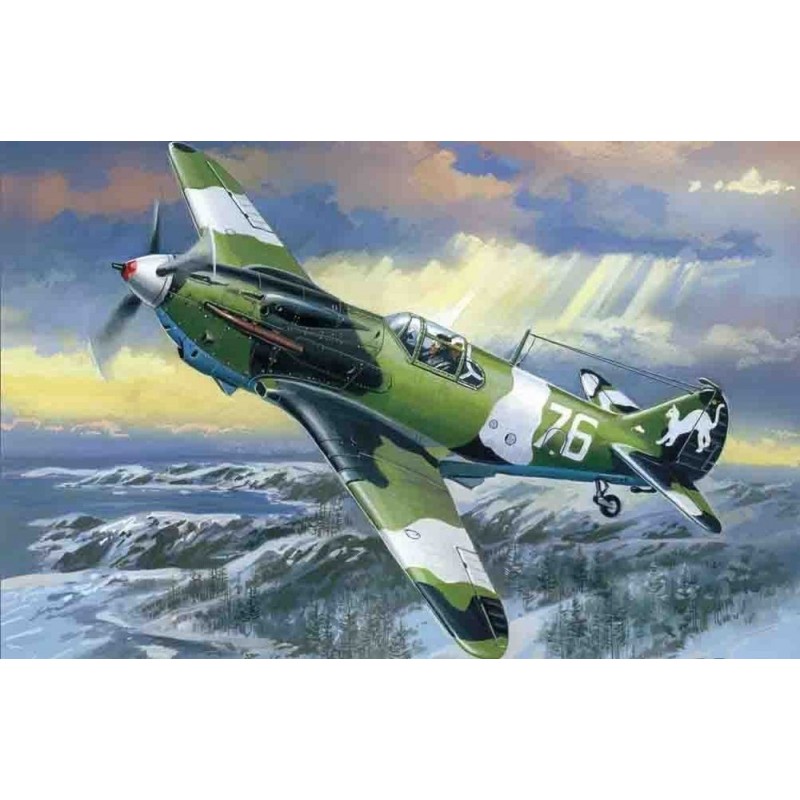 Maquette ICM 1/48, maquette avion soviétique LaGG-3 Series 1-4, 4823044401987