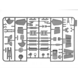 Maquette BF 109 1/48 ICM, Messerschmitt Bf 109F-4, 4823044402007