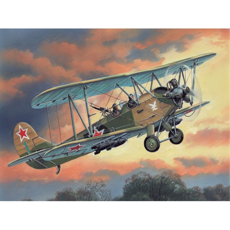 Maquette Avion ICM 1/48 U-2/Po-2VS, 4823044403394