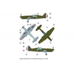 Maquette avion 1/48 Dora wings, Caudron Renault CR 714 C1, 4820237050809