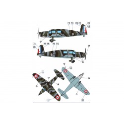 Maquette Avion 1/48 Dora Wings, Caudron Simoun C635, 4820237050441