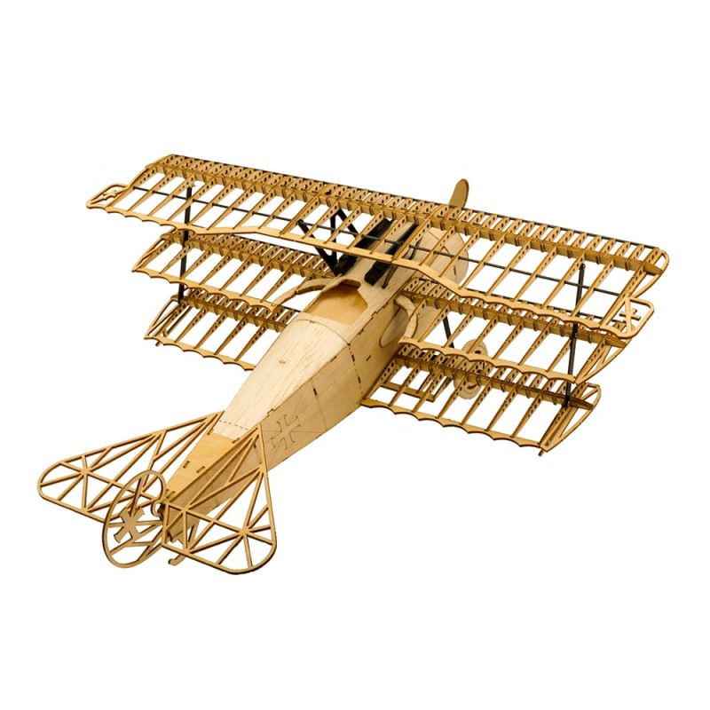 Maquette d\'avion en bois du Fokker Eindekker., DW HOBBY, Dancing