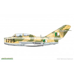 Maquette Avion Eduard 1/72, maquette UTI MiG-15 1/72, EAN 8591437498819