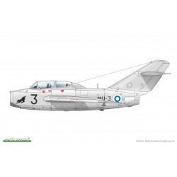 Maquette Avion Eduard 1/72, maquette UTI MiG-15 1/72, EAN 8591437498819