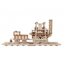 Eco Wood Art Maquette en bois de locomotive, Eco Wood Art Puzzles 3d en bois