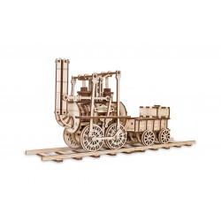 Eco Wood Art Maquette en bois de locomotive, Eco Wood Art Puzzles 3d en bois