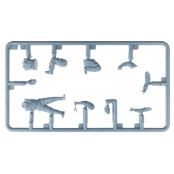 Figurine MiniArt 46024 1/48, PILOTES ALLEMANDS ET ROUMAINS AVEC PERSONNEL AU SOL, 5905049176301