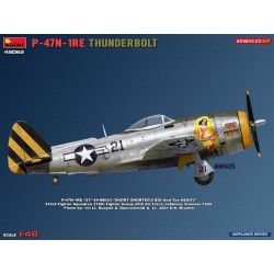 MiniArt 48062, maquette Avion au 1/48 P-47N-1RE Thunderbolt. Advanced Kit, 5905049176172