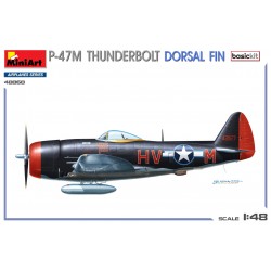 Maquette Avion MiniArt 1/48 ref 48060, P-47M Thunderbolt. Dorsal Fin. Basic Kit, 5905049176295