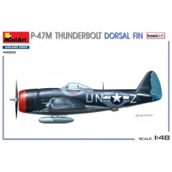 Maquette Avion MiniArt 1/48 ref 48060, P-47M Thunderbolt. Dorsal Fin. Basic Kit, 5905049176295