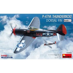 Maquette Avion MiniArt 1/48 ref 48060, P-47M Thunderbolt. Dorsal Fin. Basic Kit, 5905049176295