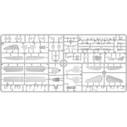 Maquette Avion MiniArt 1/48 ref 48060, P-47M Thunderbolt. Dorsal Fin. Basic Kit, 5905049176295