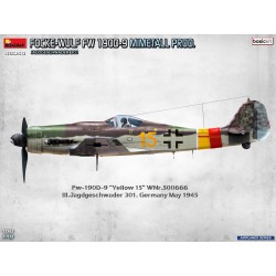 Maquette MiniArt 1/48, Focke-Wulf Fw 190D-9. Mimetall Prod. 1  Basic Kit. Jagdgeschwader 301, 5905049176233