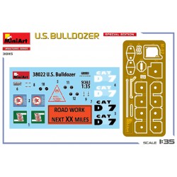 Maquette MiniArt 38115, U.S. Bulldozer. Special Edition, 5905049176271
