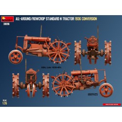Maquette Tracteur Mini Art 38096, All-Around/Rowcrop Standard N Tractor 1936 conversion, maquette 1/35, 5905049176226