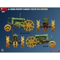 Maquette Tracteur Mini Art 38096, All-Around/Rowcrop Standard N Tractor 1936 conversion, maquette 1/35, 5905049176226