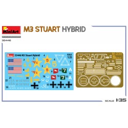 Maquettes MiniArt 1/35 Maquette Tank M3 Stuart Hybrid, EAN 5905049176103
