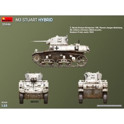 Maquettes MiniArt 1/35 Maquette Tank M3 Stuart Hybrid, EAN 5905049176103